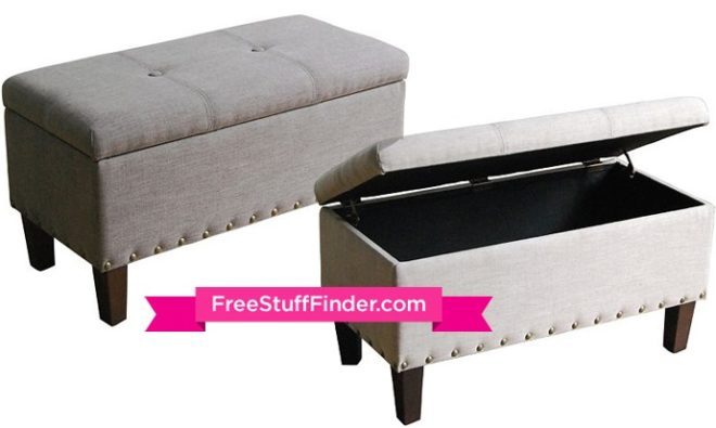 *HOT* $59.99 (Reg $150) Sonoma Storage Bench Ottoman + FREE Shipping