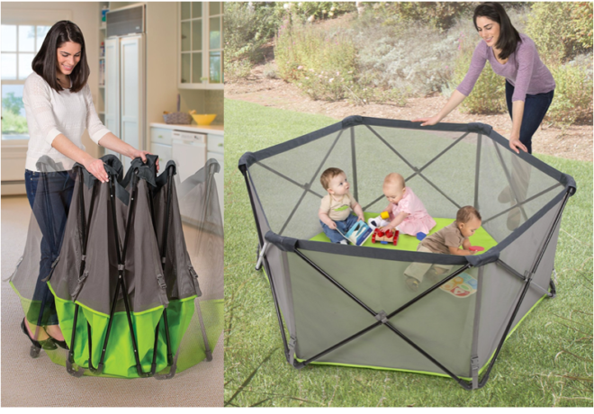 $48 (Reg $80) Summer Infant Pop N' Play Portable Playard + FREE Shipping