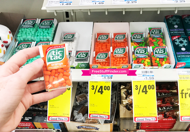 $0.38 (Reg $2) Tic Tac Mints at CVS