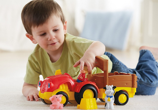 $9.84 (Reg $18) Fisher-Price Little People Tractor + FREE Shipping (Prime Members)