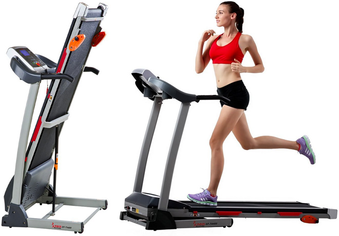 $199 (Reg $399) Sunny Health & Fitness Treadmill + FREE Shipping