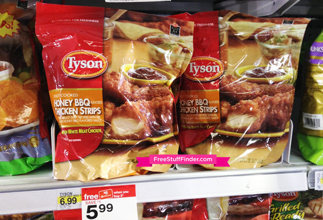 *HOT* $2.74 (Reg $7) Tyson Chicken Strips at Target (Week 4/23)