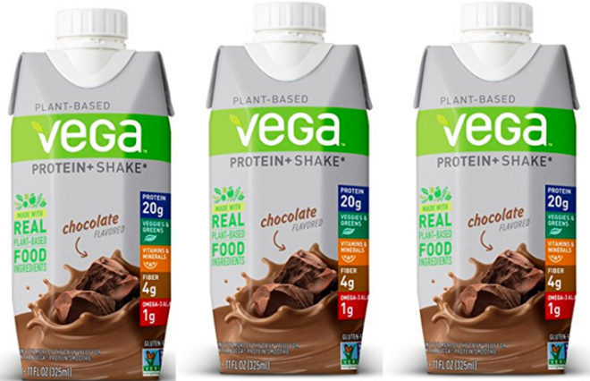 $14.99 (Reg $20) Vega Protein+ Shakes + FREE Shipping ($1.25 Each!)