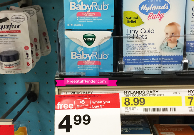 *HOT* $2.32 (Reg $5) Vicks BabyRub at Target