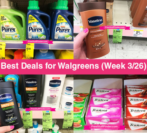 Best Deals for Walgreens (Week 3/26-4/1)
