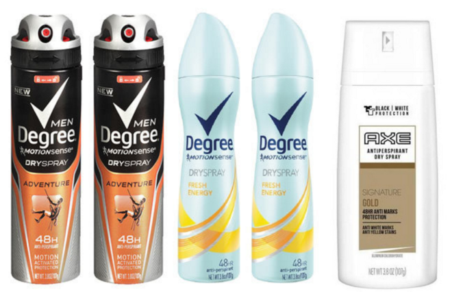 *HOT* $1.41 (Reg $6) Degree Dry Spray Deodorant at Walgreens