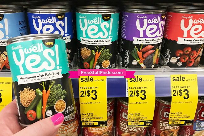 *HOT* $0.50 (Reg $3) Campbell's Well Yes Soup at Walgreens