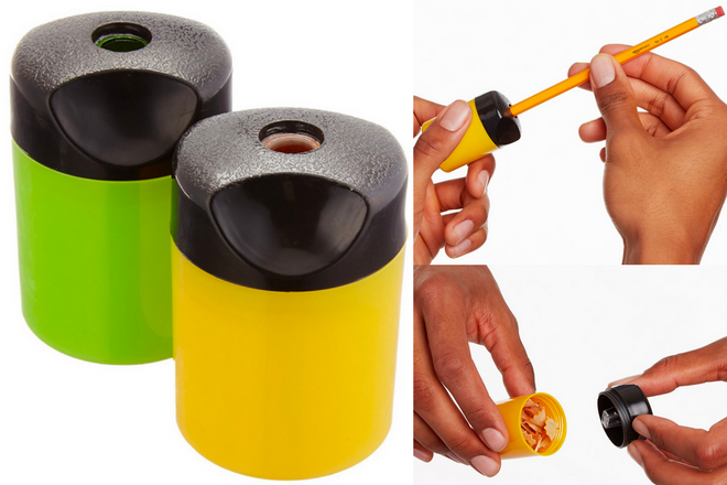 $3.35 (Reg $5.49) Pencil Sharpener 2-Pack