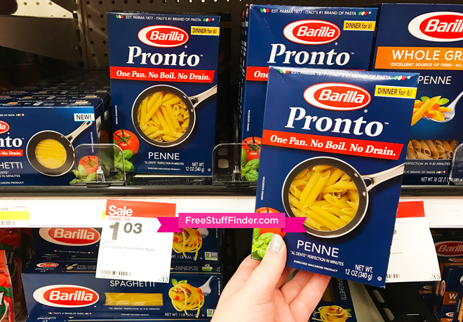 *HOT* $0.60 (Reg $1.42) Barilla Pronto Pasta at Target