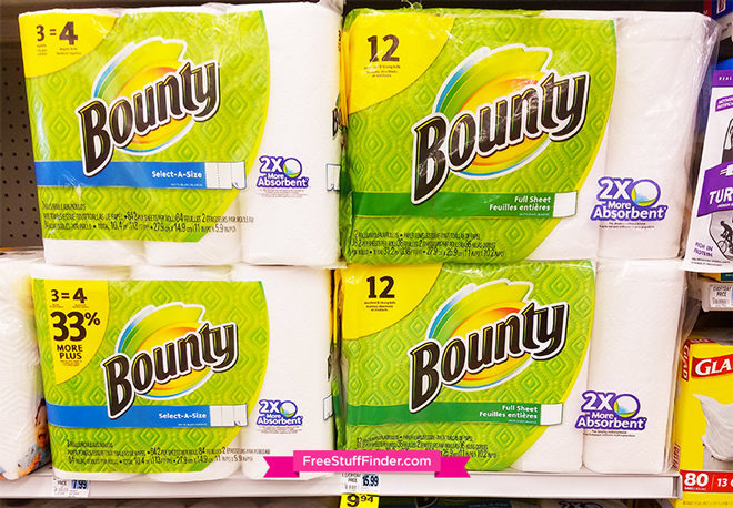 *HOT* $6.81 (Reg $16) Bounty Paper Towels at Rite Aid (Week 4/30)