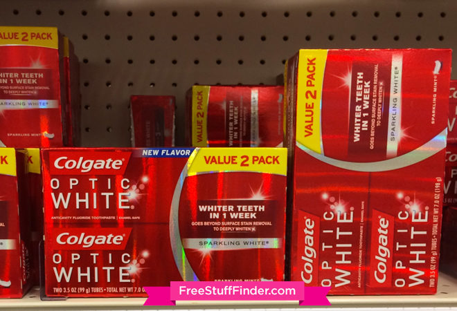 *HOT* $1.94 (Reg $5) Colgate Optic White Toothpaste at Target