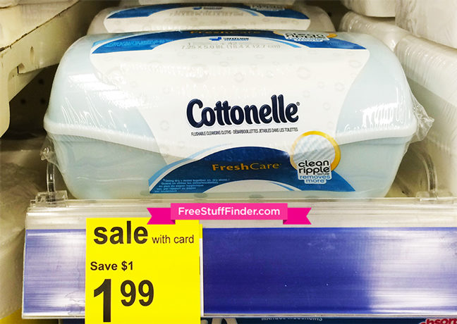 *HOT* $0.99 (Reg $3) Cottonelle Fresh Care Wipes at Walgreens