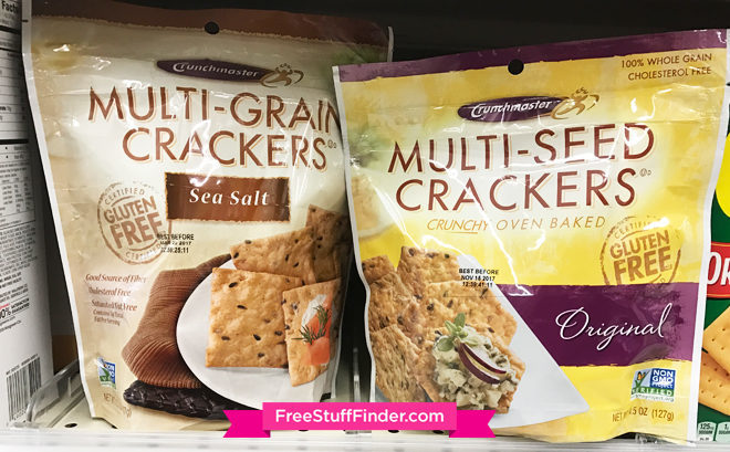 $0.75 (Reg $3.49) Crunchmaster Crackers at Publix