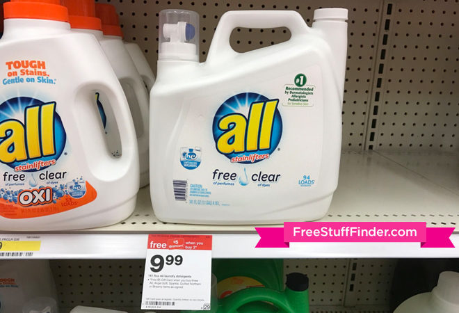 *HOT* $4.82 (Reg $10) All Laundry Detergent at Target