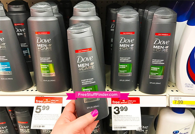 *HOT* $0.99 (Reg $4) Dove Men Care Shampoo at Target