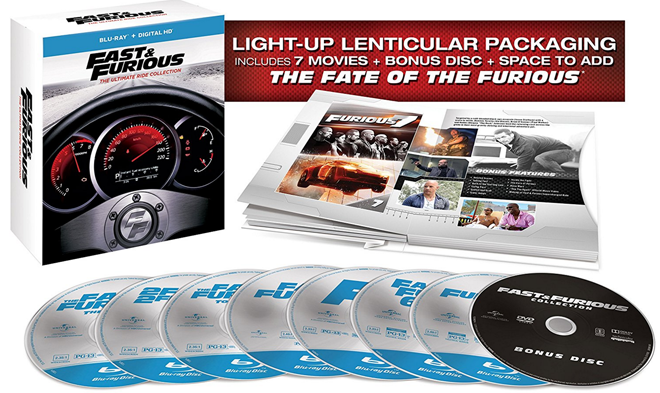 *HOT* $27.99 (Reg $100) Fast & Furious 1-7 Blu-Ray Collection (Today Only)