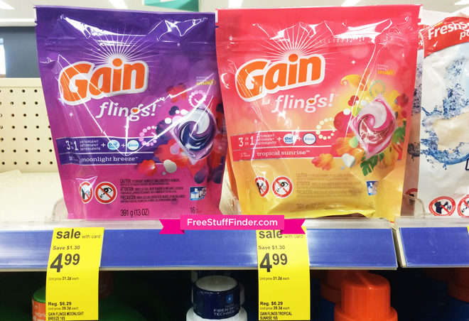 $1.99 (Reg $6.29) Gain Flings at Walgreens