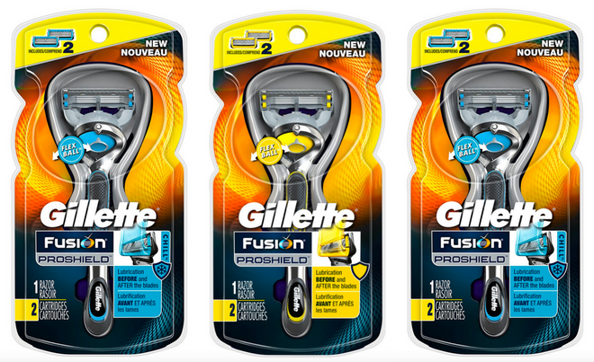 *HOT* $4.97 (Reg $14) Men’s Gillette Fusion Razor & 2 Cartridges