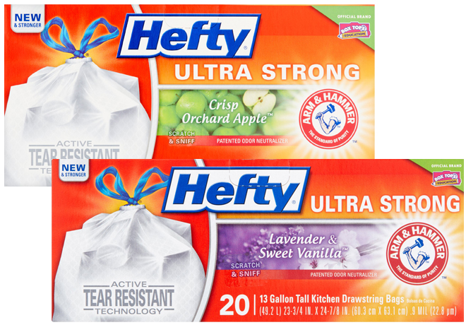 $2.88 (Reg $4.88) Hefty Tall Kitchen Bags at Walmart (Print Now!)