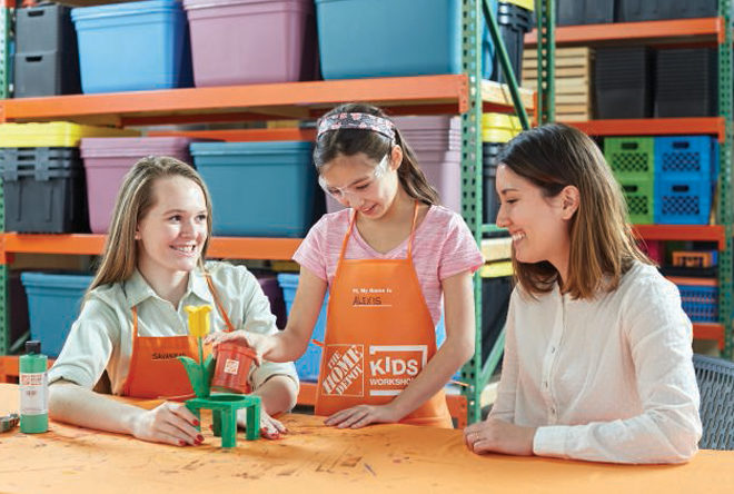 FREE Build a Flower Pot Workshop at Home Depot (5/6 Only)