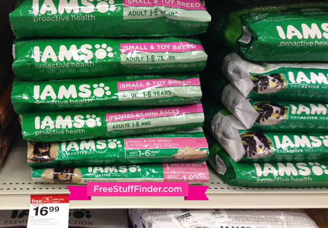 $5.49 (Reg $18) Iams Dry Dog Food at Target