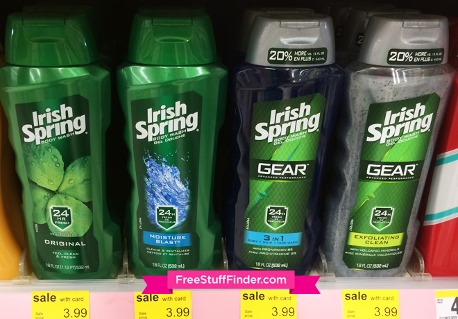 *HOT* $0.49 (Reg $4.49) Irish Spring Body Wash at Walgreens