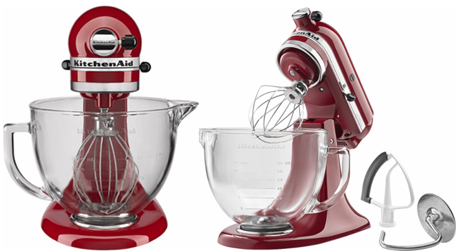 $189.99 (Reg $400) KitchenAid 5-Quart Artisan Mixer + FREE Shipping