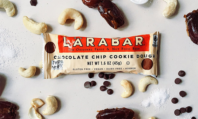 $12.01 (Reg $15) Larabar Chocolate Chip Cookie Dough (16-Count) + FREE Shipping