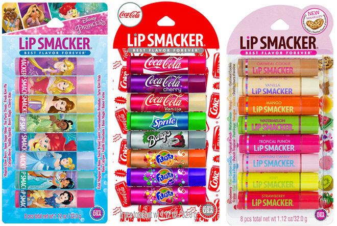 $6.36 (Reg $10) Lip Smackers 8-Count Party Pack + FREE Shipping