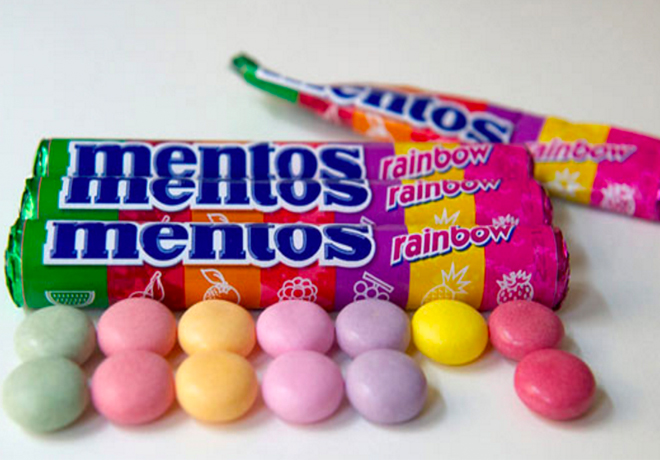 Mentos-Rainbow