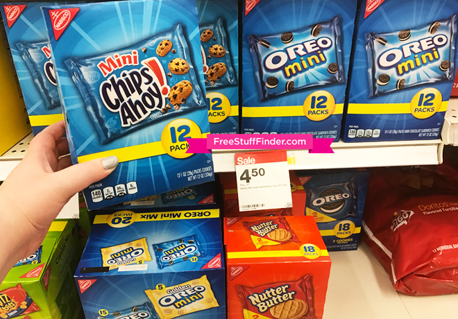 $3.40 (Reg $5) Nabisco Multipacks at Target ($0.28 per Pack!)