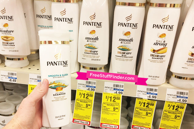 $1.17 (Reg $5) Pantene Shampoo & Conditioner at CVS