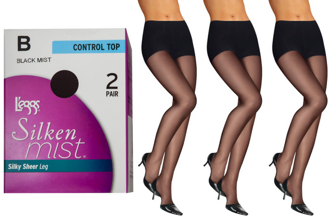 *HOT* $2.54 (Reg $8.59) L’eggs Control Top Pantyhose 2-Pack