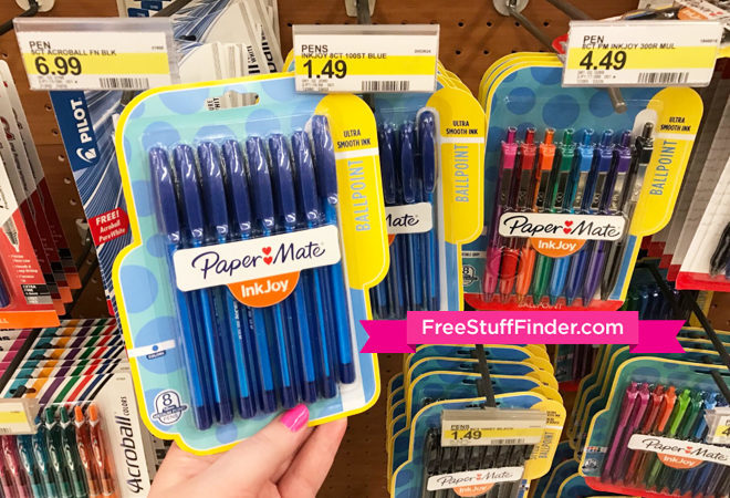 $0.74 (Reg $1.49) Paper Mate Inkjoy Pens at Target