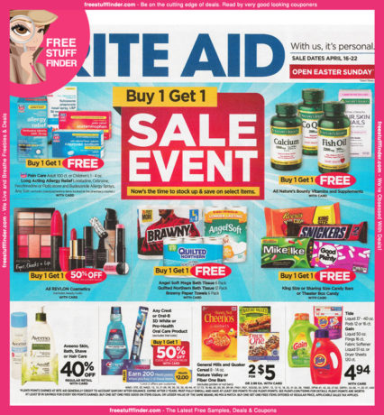 *HOT* Rite Aid Ad Preview (Week 4/16 – 4/22)