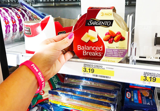 *HOT* $0.62 (Reg $3.19) Sargento Sweet Balanced Breaks at Target