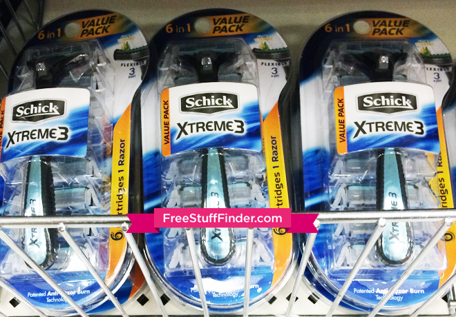 FREE Schick Xtreme3 Razors at Target