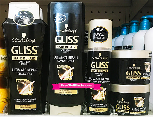 FREE Schwarzkopf Gliss Hair Repair at Walgreens