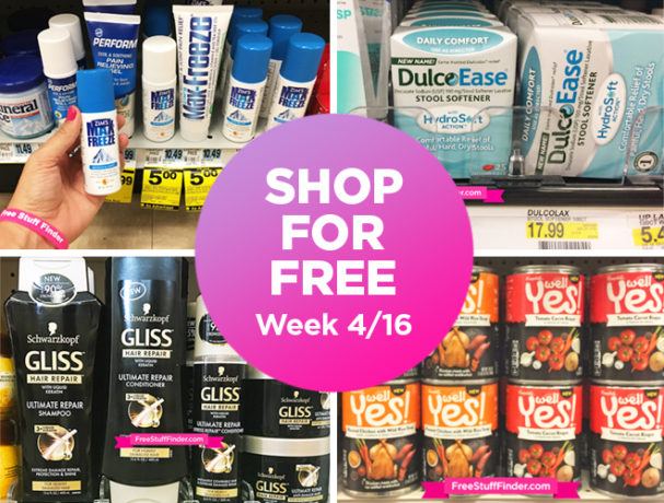 Shop For Free (Week 4/16-4/22)