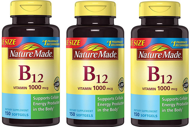 $3.02 (Reg $6) Nature Made B-12 Vitamins + FREE Shipping
