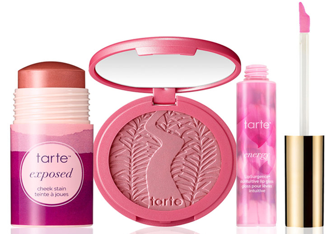 *HOT* $29 (Reg $77) Tarte Gloss & Blush Color Collection + FREE Foundation Sample