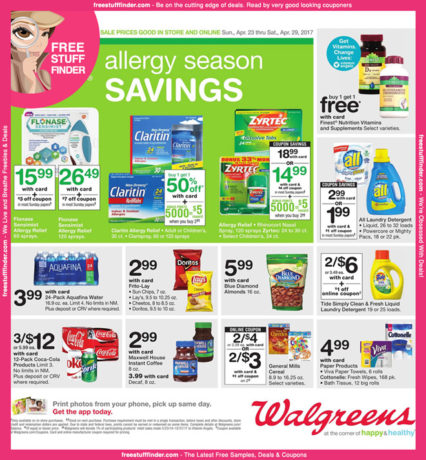 *HOT* Walgreens Ad Preview (Week 4/23 – 4/29)