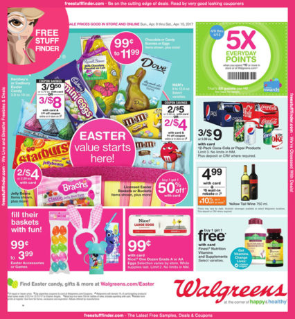 *HOT* Walgreens Ad Preview (Week 4/9 – 4/15)