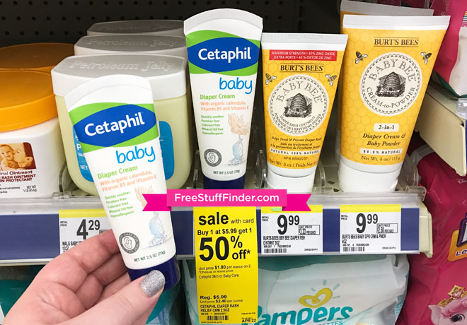 $3.49 (Reg $6) Cetaphil Diaper Rash Cream at Walgreens