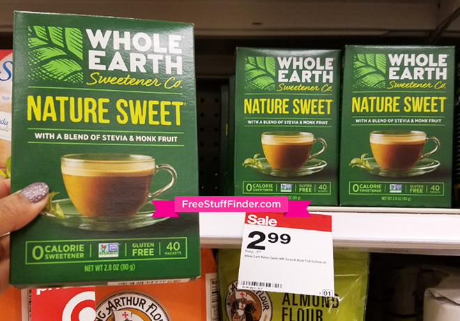 $0.79 (Reg $3.49) Whole Earth Sweetener at Target