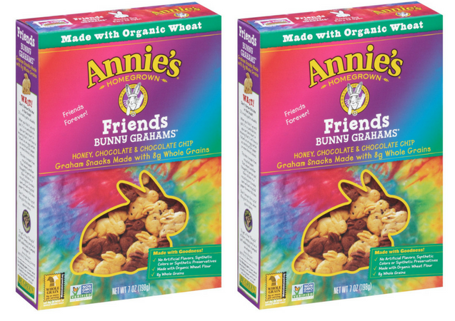 $1.25 (Reg $3.59) Annie's Cookies or Crackers at Kroger