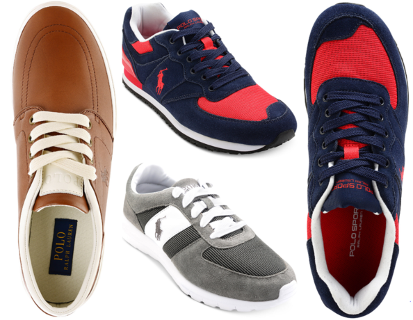 Buy 1 Get 1 FREE Men’s Shoes (Ralph Lauren Sneakers $29.50 Per Pair!)