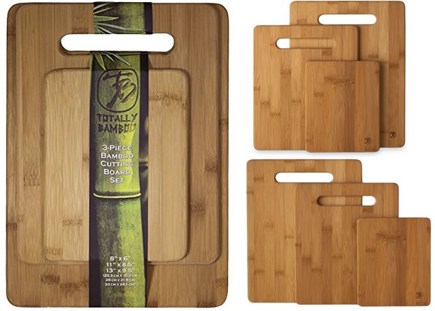 $12.99 for Three Bamboo Cutting Boards