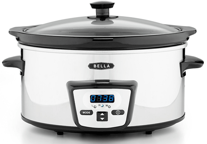 $19.99 (Reg $45) Bella Programmable Slow Cooker + FREE Pickup (Today Only!)