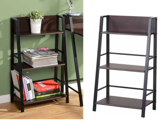 $25 (Reg $34) 3-Shelf Ladder Bookcase + FREE Pickup